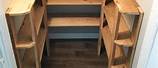 Reclaimed Wood Pantry Shelves DIY