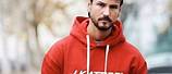 Red Hoodie Outfit for Men