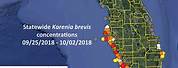 Red-Tide Map in Florida Today