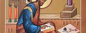 Religious Icons of Saint Luke the Evangelist