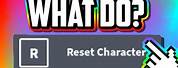 Reset Character Roblox Icon
