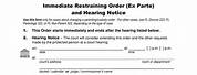 Restraining Order Printable Forms Florida Free