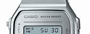 Retro Silver Casio Watch