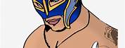 Rey Mysterio Cartoon WWE Drawing