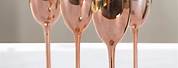 Rose Gold Champagne Pouring