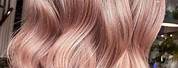 Rose Gold Hair Color for Older Women