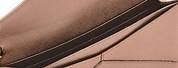 Saffiano Leather Wallet with Shoulder Strap Prada