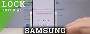 Samsung's 10-Plus Draw Pattern Lock Screen