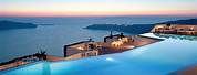 Santorini Greece Swimming Pool