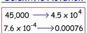 Scientific Notation Chemistry