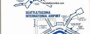 SeaTac Map Alaska Airlines