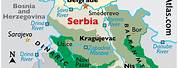 Serbia European Map