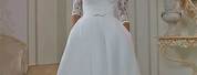 Short Wedding Dresses with Lace Sleeves