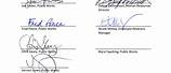 Signature On Contract Page South Africa