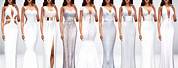 Sims 4 Gold and White Wedding Dress