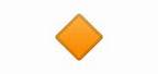 Small Orange Diamond Emoji
