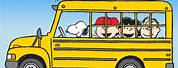 Snoopy School Bus Clip Art