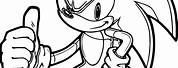 Sonic Coloring Pages for Boys