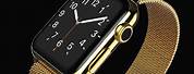 Stainless Steel Watch Band Gold Apple