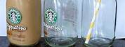 Starbucks Glass Bottle Crafts