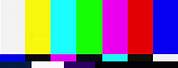 Static TV Color Bars in Black and White