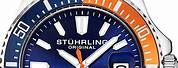 Stuhrling Dive Watch Lume Pictures