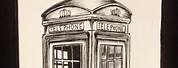 Telephone Booth Drawing Two-Point Perspective