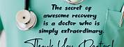 Thank You Doctor Quotes