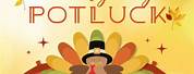 Thanksgiving Potluck Flyer Template