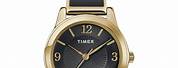 Timex Black Elastic Band Watch