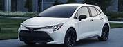 Toyota Corolla White Colour Black Rims