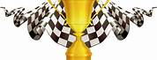 Transparent Auto Racing Trophy