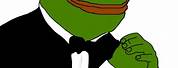 Tuxedo Pepe in an Oak Grove
