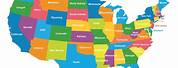 United States Political Map USA