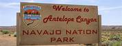 Upper Antelope Canyon Entrance Sign