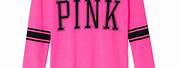 Victoria Secret Pink Long Sleeve Shirts with Slits Down the Sides Style