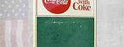Vintage Coca-Cola Chalkboard