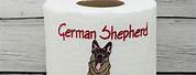 White German Shepherd Toilet Paper Meme