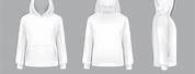 White Hoodie Side View