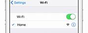 Wi-Fi Settings On iPhone