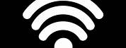 Wi-Fi Symbol On a Black Background