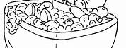 Winnie the Pooh Bath Coloring Pages