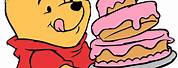 Winnie the Pooh Characters Birthday Clip Art