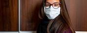 Woman Wearing Surgical Mask