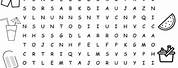 Word Search Puzzles Summer Theme