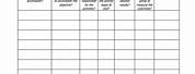 Work Plan Template for Word