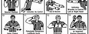 Wrestling Referee Hand Signals