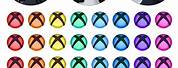 Xbox Controller Button Stickers