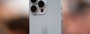 iPhone 15 Pro Max White in Hand