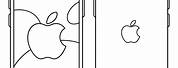 iPhone Front and Back Coloring Pages